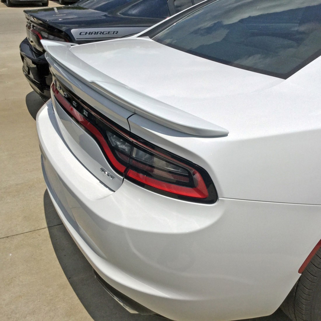 Dodge Charger Hellcat Style Flush Mount Rear Deck Spoiler